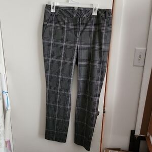 Express Gray Plaid Women's Dress Pants Size 10